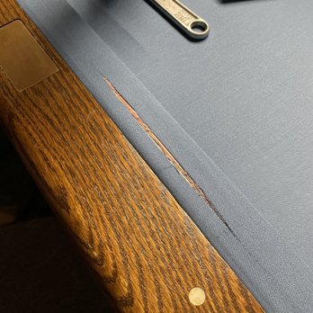 Windy City Billiards - Sliced felt - Pool & Billiards Near Me