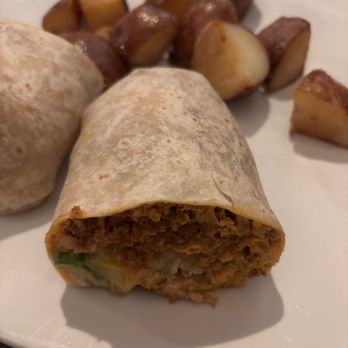 Cafe Nola - Breakfast Burrito with potatoes - Coffee & Tea Near Me - Frederick, Maryland Cafe Nola - Breakfast Burrito with potatoes - Coffee & Tea Near Me - Frederick, Maryland
