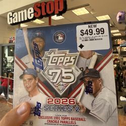 Only place in SF I know of that has Topps at MSRP.    Honestly, a Mega is like $.25 a card.  If you like Baseball even a little, why not?