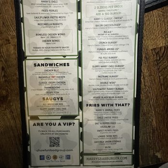 Harry's on Main - Menu - Bars Near Me - Providence, Rhode Island