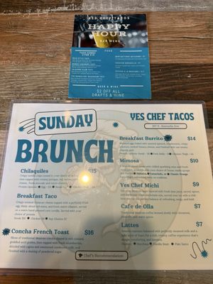 Menu photo 3 Yes Chef Tacos La Barra & Cafe Burbank, CA Menu photo 3 Yes Chef Tacos La Barra & Cafe Burbank, CA