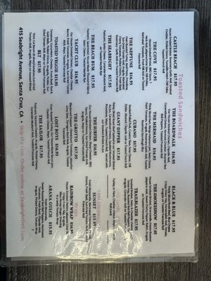 Menu photo 3 Seabright Deli Santa Cruz, CA Menu photo 3 Seabright Deli Santa Cruz, CA