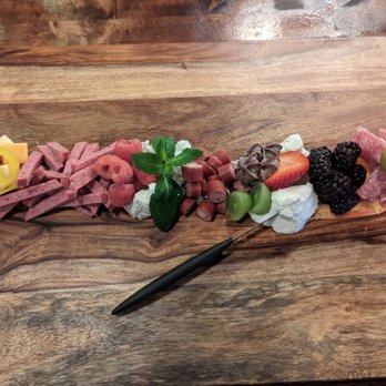 3 Fly Sisters Taps & Wines - Half charcuterie board, YUM! - Beer Bar Near Me - Hayward, Wisconsin