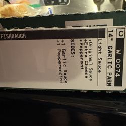 Papa Johns Pizza - The pizza crust is regular and I clearly ordered AND paid for Garlic Parmesan crust!