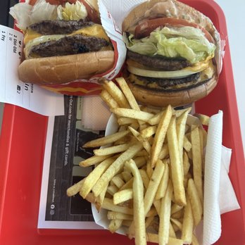 In-N-Out Burger - Double Double and Fries - Burgers Near Me - Oceanside, California