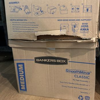 Allied Van Lines - Damaged boxes - Movers Near Me