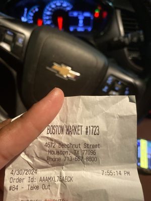 Boston Market by null