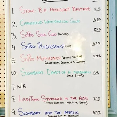 Menu photo 8 Hub City Beers Hattiesburg, MS