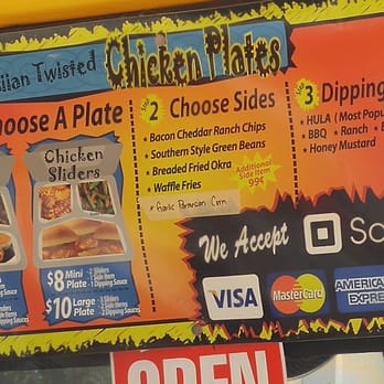 Hawaiian Twisted Tater - Main menu - Food Trucks Near Me Hawaiian Twisted Tater - Main menu - Food Trucks Near Me