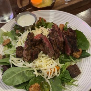 Gino's Steakhouse & Seafood - Filet salad with ranch dressing! - Steakhouses Near Me - Santo, Texas Gino's Steakhouse & Seafood - Filet salad with ranch dressing! - Steakhouses Near Me - Santo, Texas