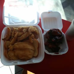America's Best Wings - Craving fish and chicken.  Lol