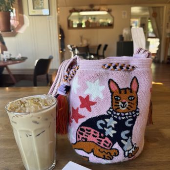 Sticks Coffee - Crocus latte and my cat bag. - Coffee & Tea Near Me - Mariposa, California Sticks Coffee - Crocus latte and my cat bag. - Coffee & Tea Near Me - Mariposa, California