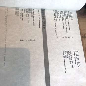 Shoshaku - Dinner menu - Sushi Bars Near Me - Great Neck, New York