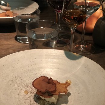 Commis - Jerusalem artichoke, sunflower and granny smith apples - New American Near Me - Oakland, California