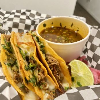 Dripped Birria - Quesabirria Taco - Tacos Near Me - Houston, Texas