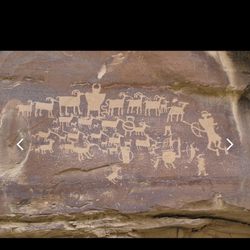9 Mile Canyon Tour-BLM - The drive has historic petroglyphs, but look don't touch them