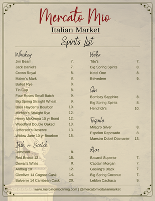 Menu photo 1 Mercato Mio State College, PA Menu photo 1 Mercato Mio State College, PA