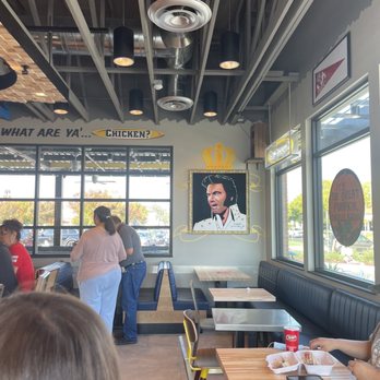 Raising Cane's Chicken Fingers - Inside artwork - Fast Food Near Me - Clovis, California
