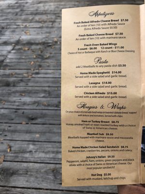 Menu photo 2 Red Bug Motor's Pizza Jekyll Island, GA