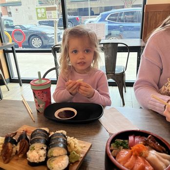Musashi’s - Her favorite bite, the very next one. - Japanese Near Me - Redmond, Washington