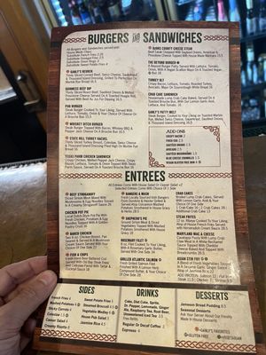 Menu photo 1 Ganly's Pub & Restaurant Sinking Spring, PA
