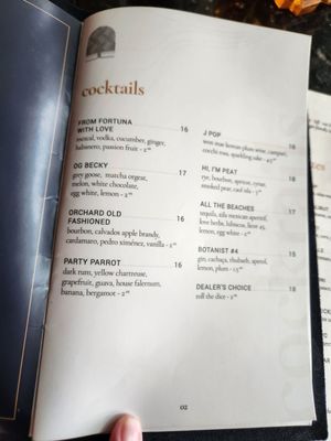 Menu photo 4 Orchard Calgary, AB
