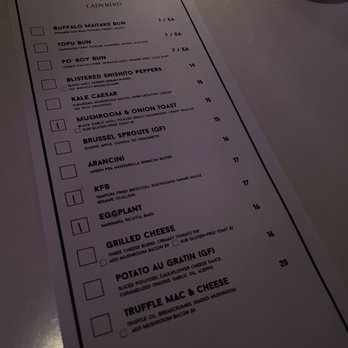 Ladybird - Menu - 1/2023 - Vegan Near Me - New York, New York Ladybird - Menu - 1/2023 - Vegan Near Me - New York, New York