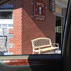 Pat's Hairstyling Barber - Front of building