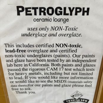 Petroglyph Ceramic Lounge - Paint-Your-Own Pottery Near Me - Roseville, California