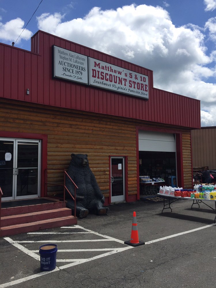 MATTHEW’S FIVE & DIME 101 Meadow St, Galax, VA Yelp