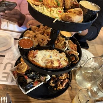 Jimmy's Famous Seafood - Hot Seafood Tower - serves 4 or more - Seafood Near Me - Baltimore, Maryland Jimmy's Famous Seafood - Hot Seafood Tower - serves 4 or more - Seafood Near Me - Baltimore, Maryland