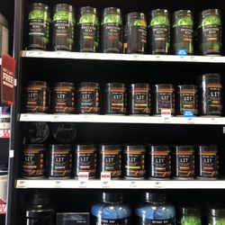 GNC - Beyond Raw: LIT Pre-Workout supplement for increased athletic performance, and Precision BCAA for faster post workout recovery