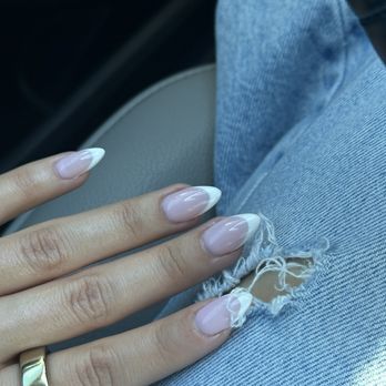 MJ Nails Spa - French tip nails by Katie - Nail Salons Near Me - Henderson, Nevada
