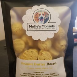 Mollies Morsels Dog Treats - 100% all natural products.