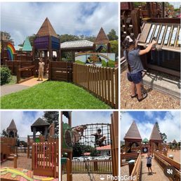 Park equipment for kids to play on Park equipment for kids to play on