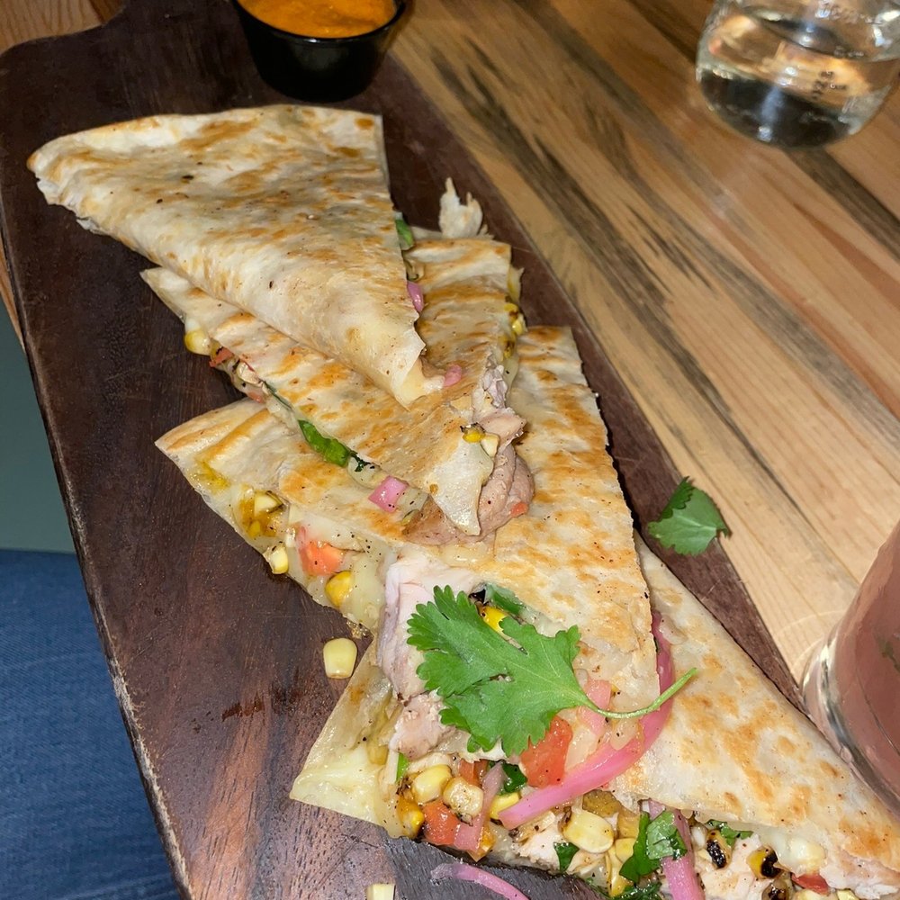 Punch Bowl Social - Roasted Chicken Quesadilla - Gastropubs Near Me - Chicago, Illinois Punch Bowl Social - Roasted Chicken Quesadilla - Gastropubs Near Me - Chicago, Illinois