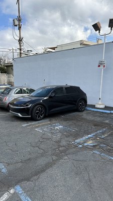 Photo of Blu Jam Cafe - Sherman Oaks, CA, US. Parking lot