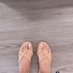 Regular gel pedicure Regular gel pedicure