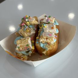 Birthday Cake SMASHED Donut. Birthday Cake SMASHED Donut.