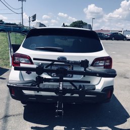2 in hitch & Thule T2 classic platform bike rack