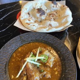 Paya and naan