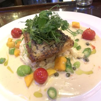 Tarpy's - Striped Bass quite delicious - New American Near Me - Monterey, California Tarpy's - Striped Bass quite delicious - New American Near Me - Monterey, California