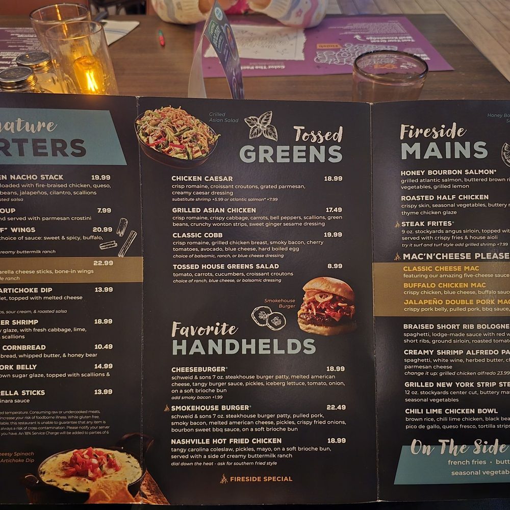 Fireside - Great Wolf Lodge - menu - Wine Bars Near Me - Mashantucket, Connecticut Fireside - Great Wolf Lodge - menu - Wine Bars Near Me - Mashantucket, Connecticut