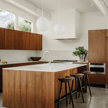 Arizona Tile - Citrine is creamy white quartz with variegated grey and brownish-gold veining. Its background is characterized by an addition... - Kitchen & Bath Near Me - Beaverton, Oregon
