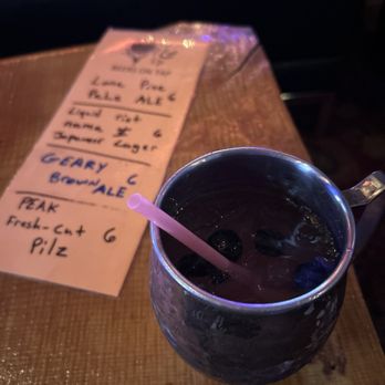 Up & Up - Blueberry mule - Bars Near Me - Saco, Maine