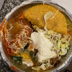 3 Margaritas - Ruined taco, tostada & Chile relleno