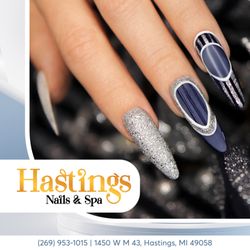 Hastings Nail Spa - Your Nails, Your Style! Custom nail art that reflects your personality and keeps you looking fabulous. Reserve your spot today!
______