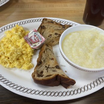 Waffle House - Raisin toast, grits and eggs. - Breakfast & Brunch Near Me - Orlando, Florida