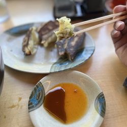 Toshi's Ramen - Gyoza fresh and tasty