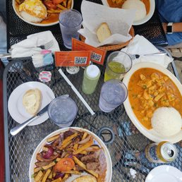 chicken picante, lomo saltado, pollo saltado chicken picante, lomo saltado, pollo saltado
